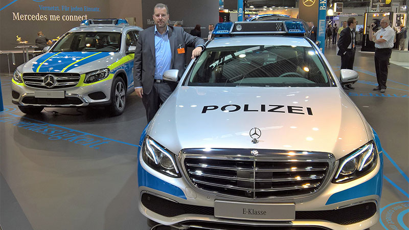 HybridForms Police auf der Polizeimesse GPEC 2016 in Leipzig