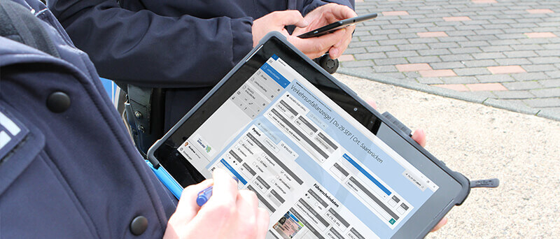 Pilotprojekt HybridForms Police bei der Polizei Saarland auf dem Nationalen IT-Gipfel