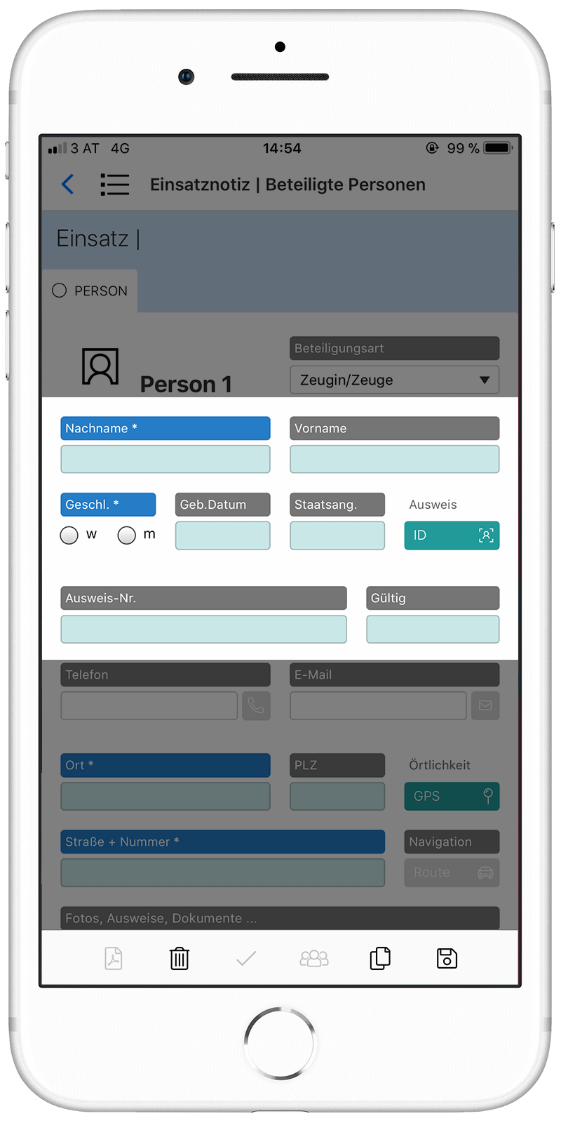 HybridForms: Integration von Anyline