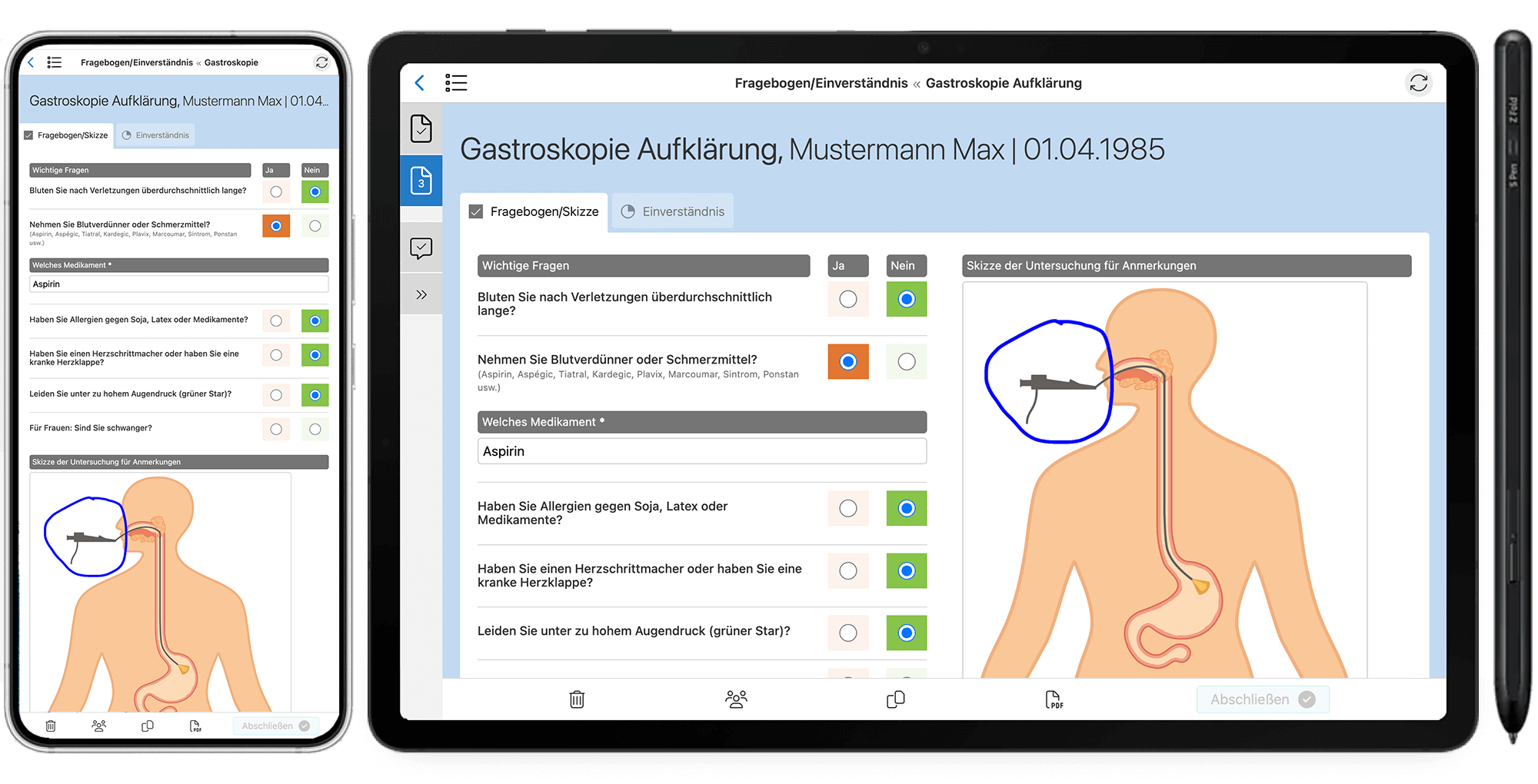 Kostenlose Demo-App im Google Play Store