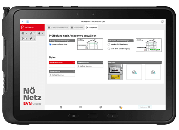 Netz Niederösterreich / EVN Gruppe: Digitaler Prüfbefund Gas