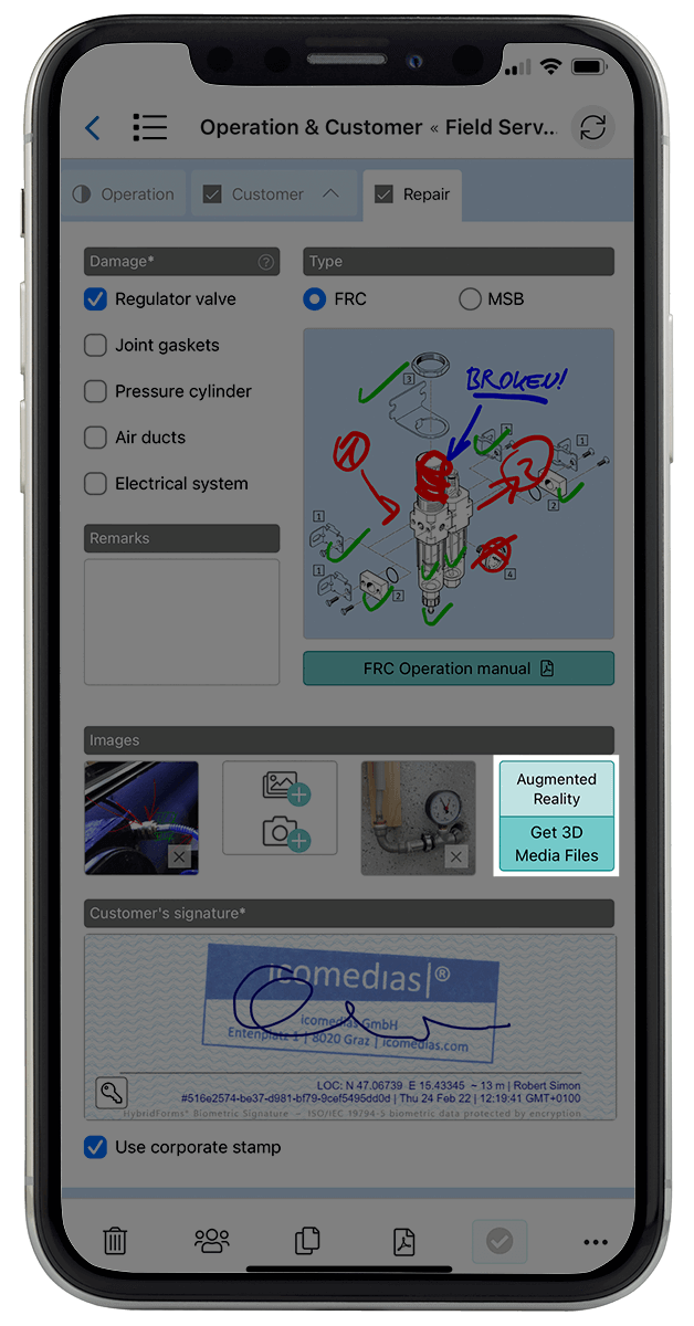 HybridForms & mobile Augmented Reality