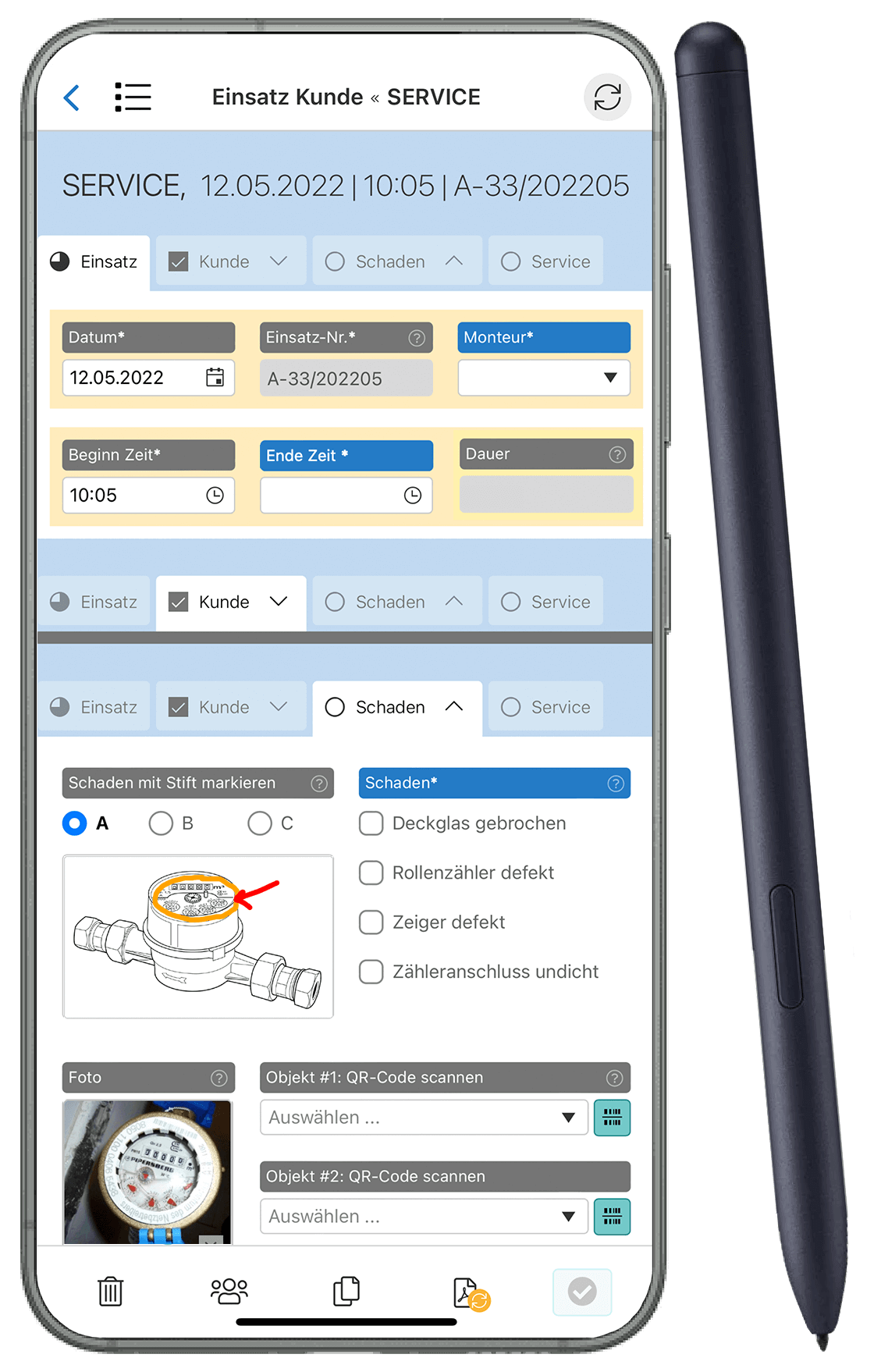 HybridForms: Mobile responsive Formulare – Phone