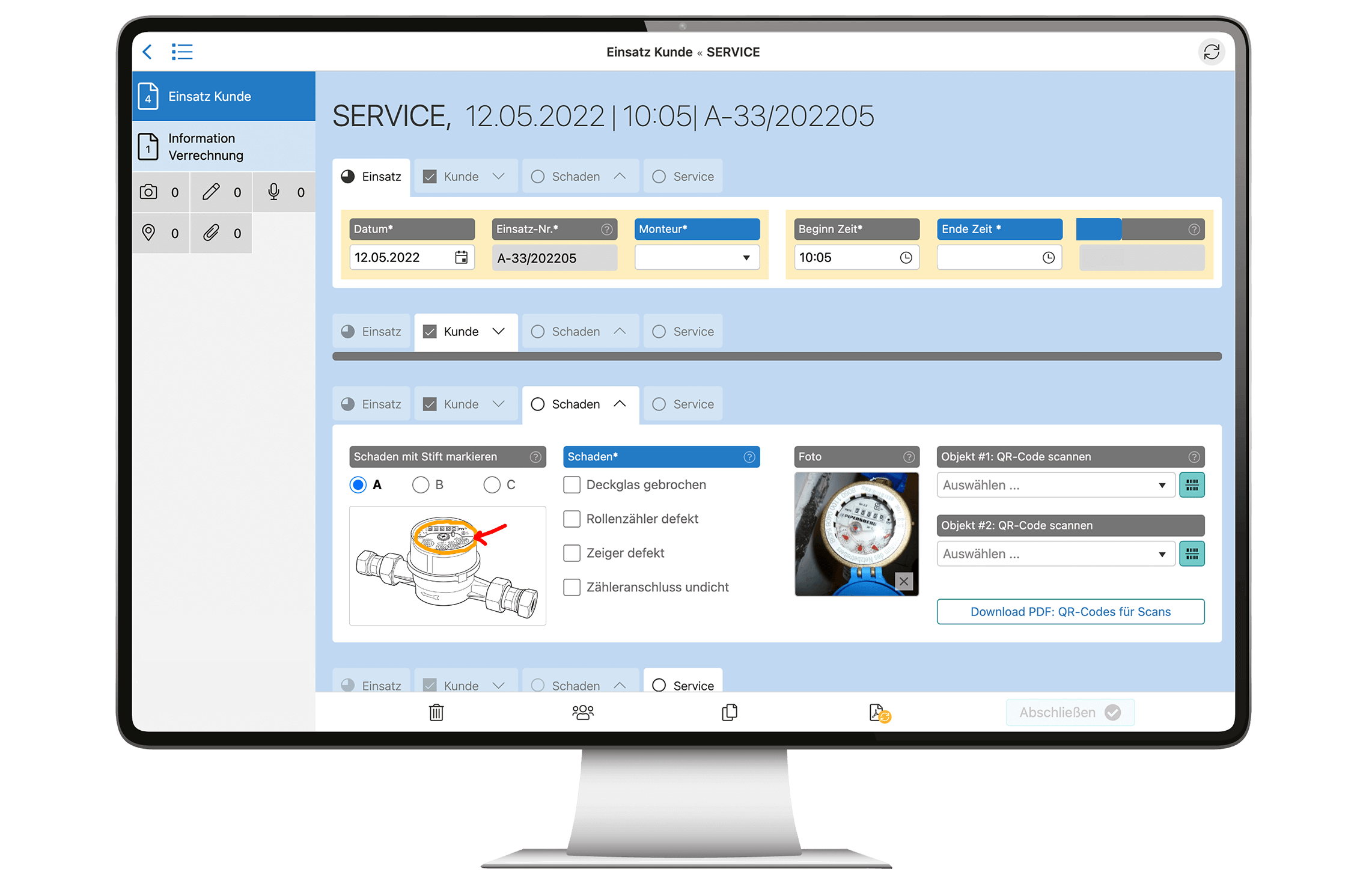 HybridForms: Mobile responsive Formulare – Desktop