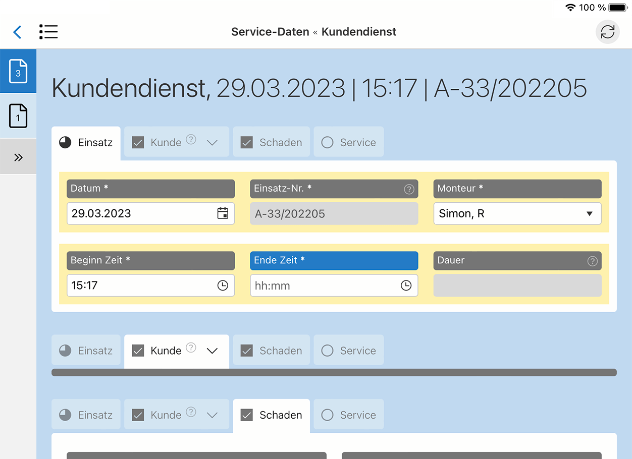 HybridForms App: Usability – Standard Zoom HybridForms App: Usability - Standard Zoom