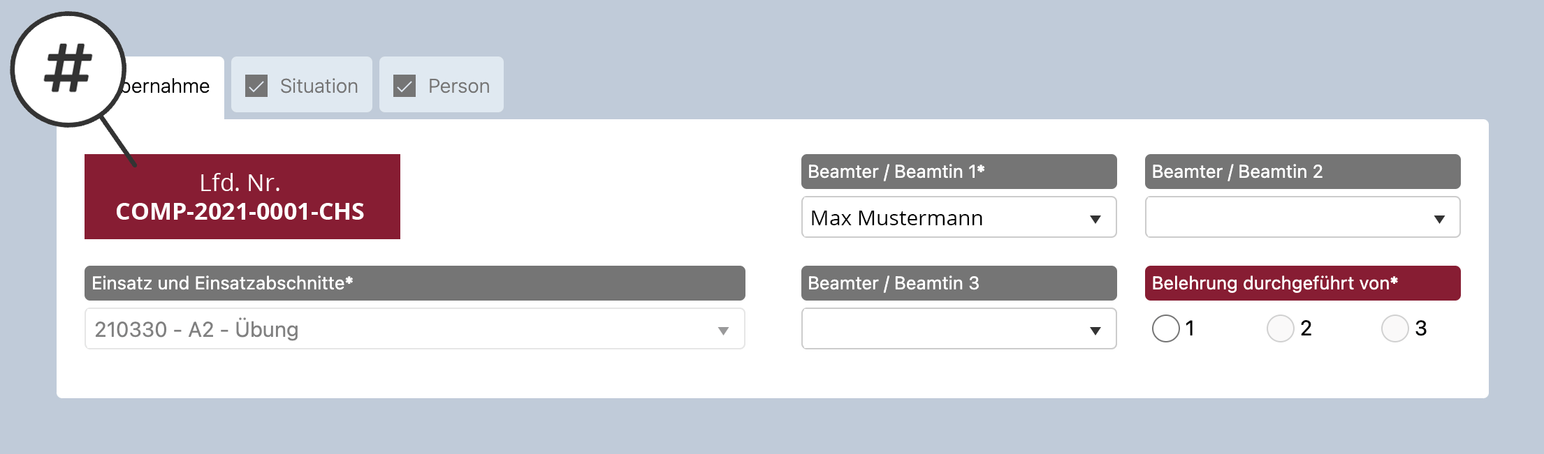 HybridForms: Nummern-Generator – Counter