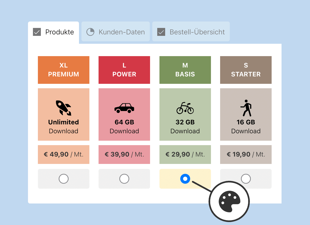 HybridForms App: Usability – Kennzeichnungen und Farben HybridForms App: Usability - Kennzeichnungen und Farben