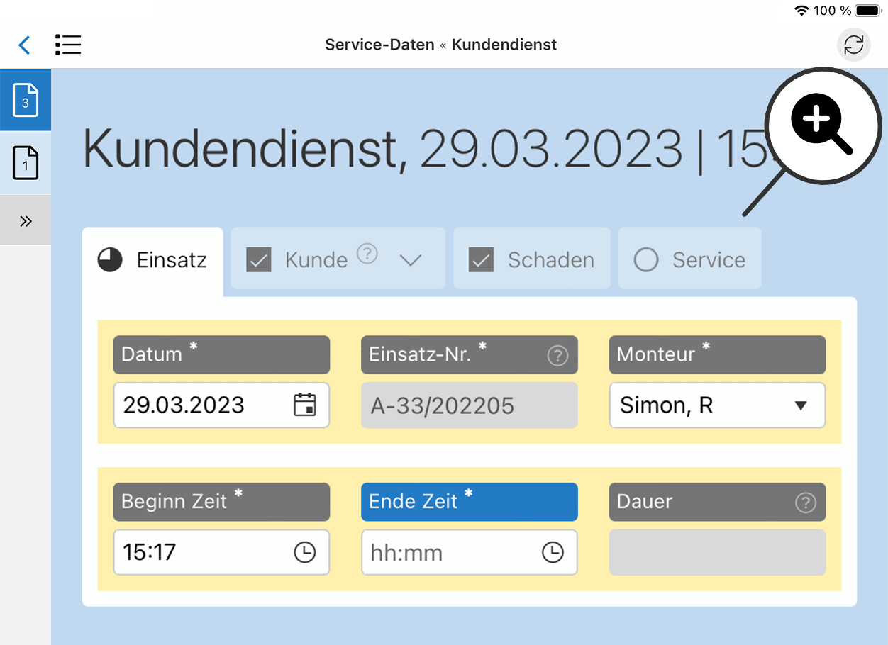 HybridForms App: Usability – Adaptive Zoom HybridForms App: Usability - Adaptive Zoom