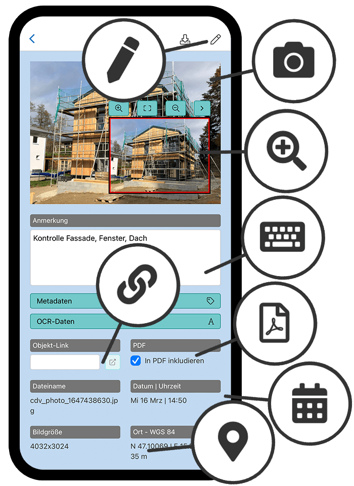 HybridForms: Mobile Fotodokumentation mit Smartphone und Tablet
