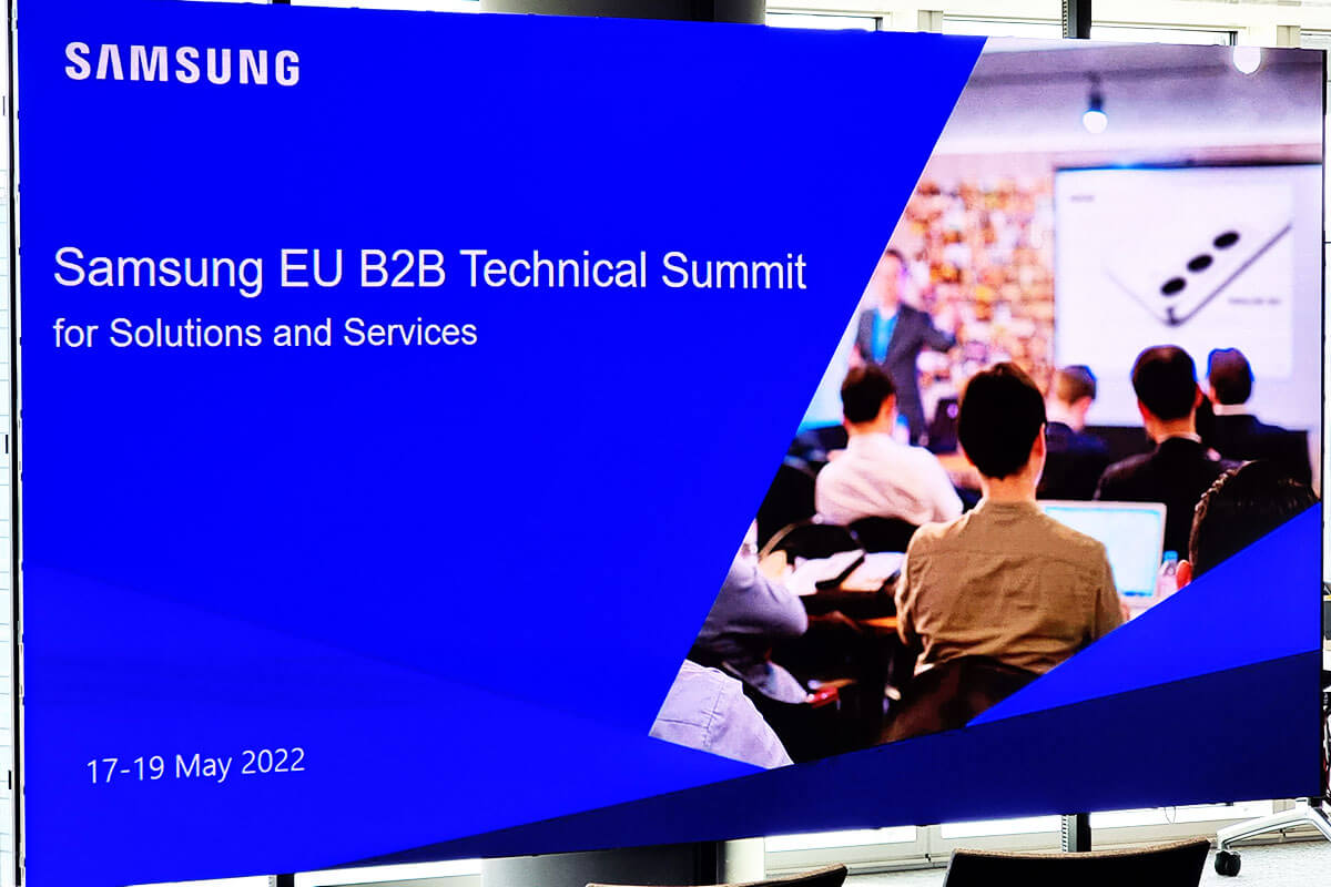Strategische Partnerschaft mit Samsung 2022