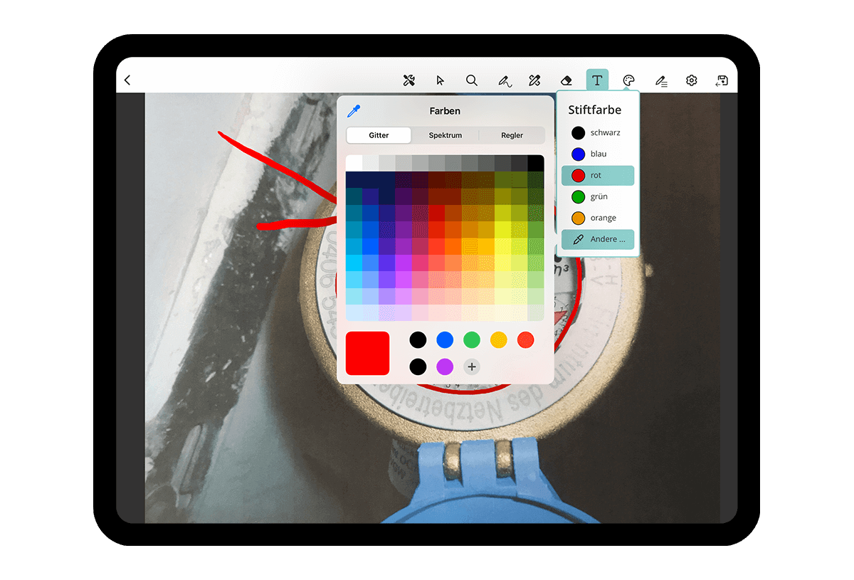 HybridForms: Skizzen-Funktion