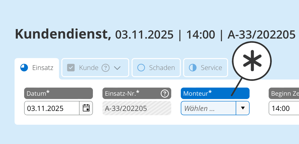 HybridForms App: Usability – leeres Pfichtfeld HybridForms App: Usability - leeres Pfichtfeld