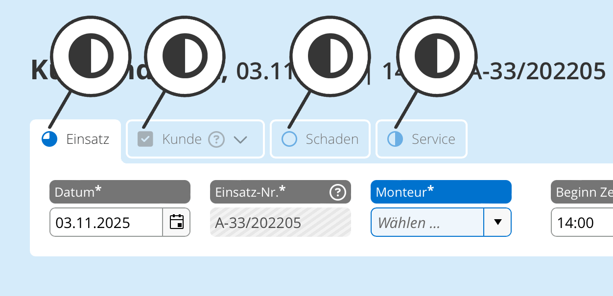 HybridForms App: Usability – Status offene Pflichtfelder HybridForms App: Usability - Status offene Pflichtfelder