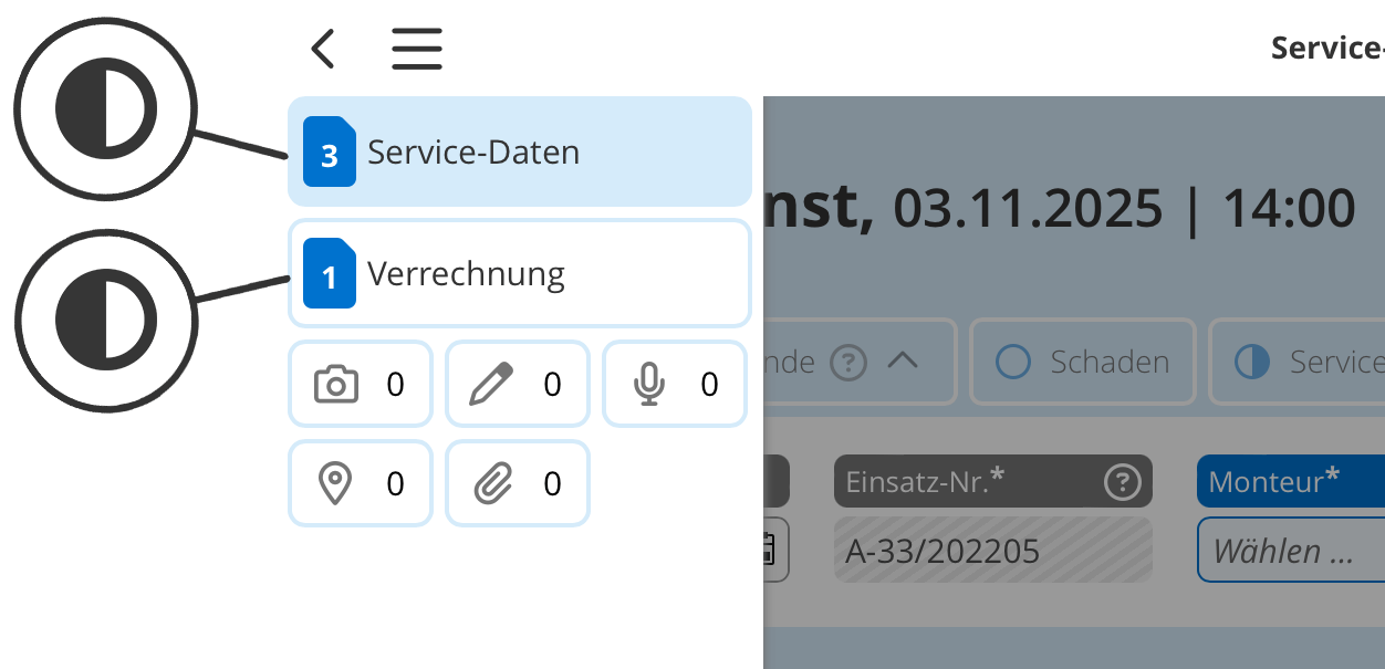 HybridForms App: Usability – Status offene Pflichtfelder HybridForms App: Usability - Status offene Pflichtfelder