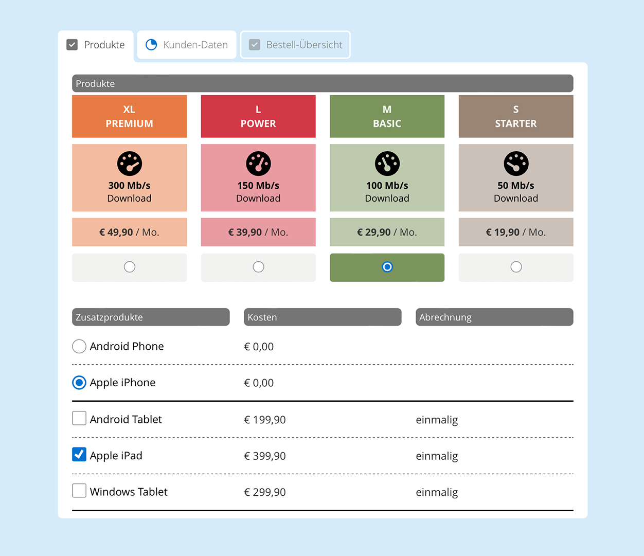 HybridForms App: Usability – Automatische Berechnungen HybridForms App: Usaability - Automatische Berechnungen