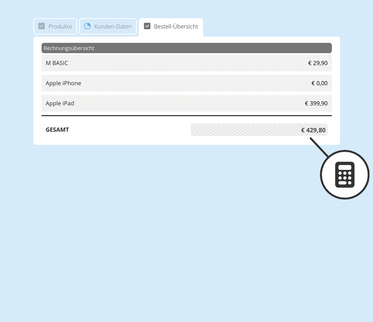HybridForms App: Usability – Automatische Berechnungen HybridForms App: Usaability - Automatische Berechnungen