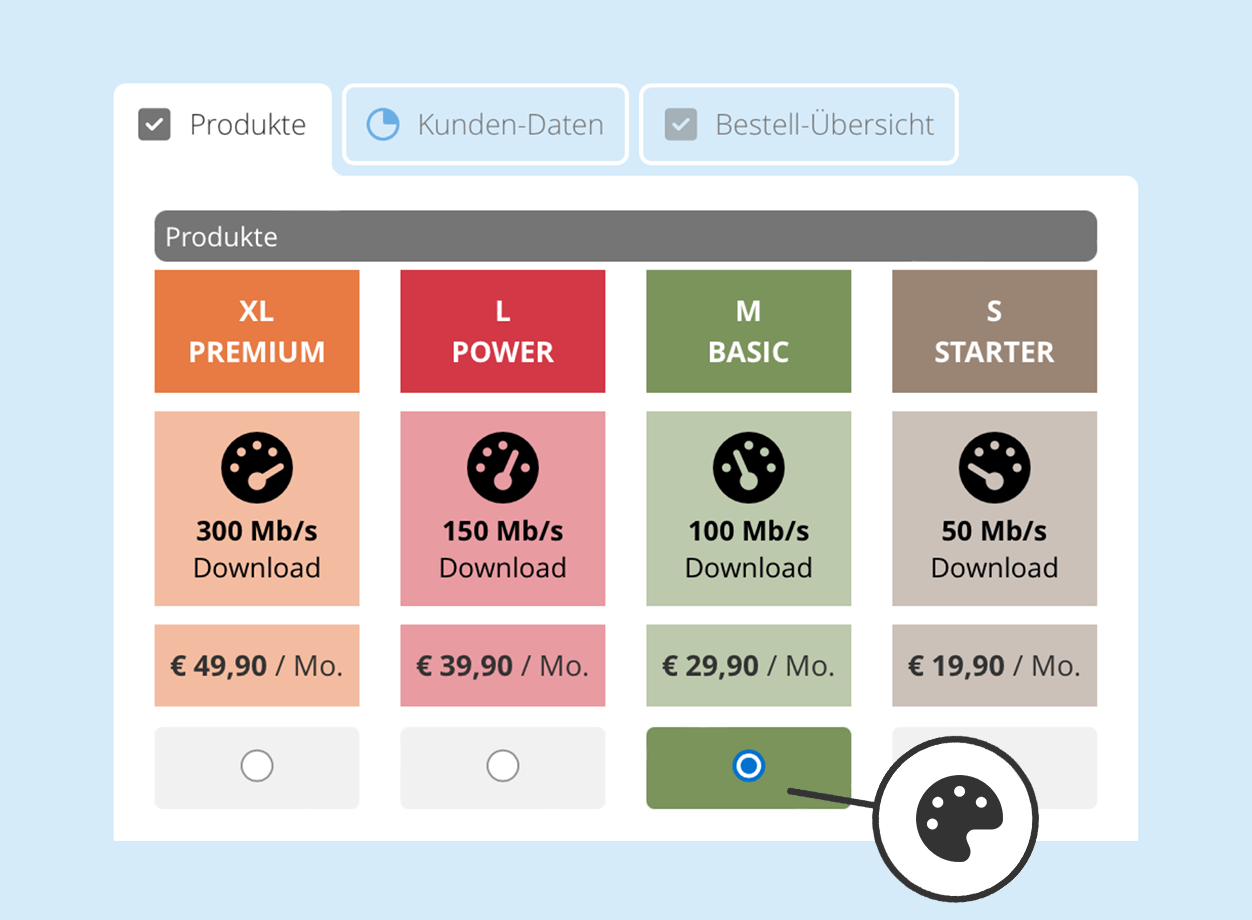 HybridForms App: Usability – Kennzeichnungen und Farben HybridForms App: Usability - Kennzeichnungen und Farben