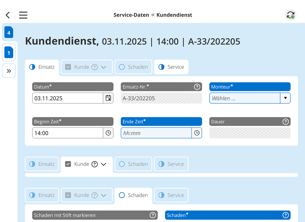 HybridForms App: Usability – Standard Zoom HybridForms App: Usability - Standard Zoom
