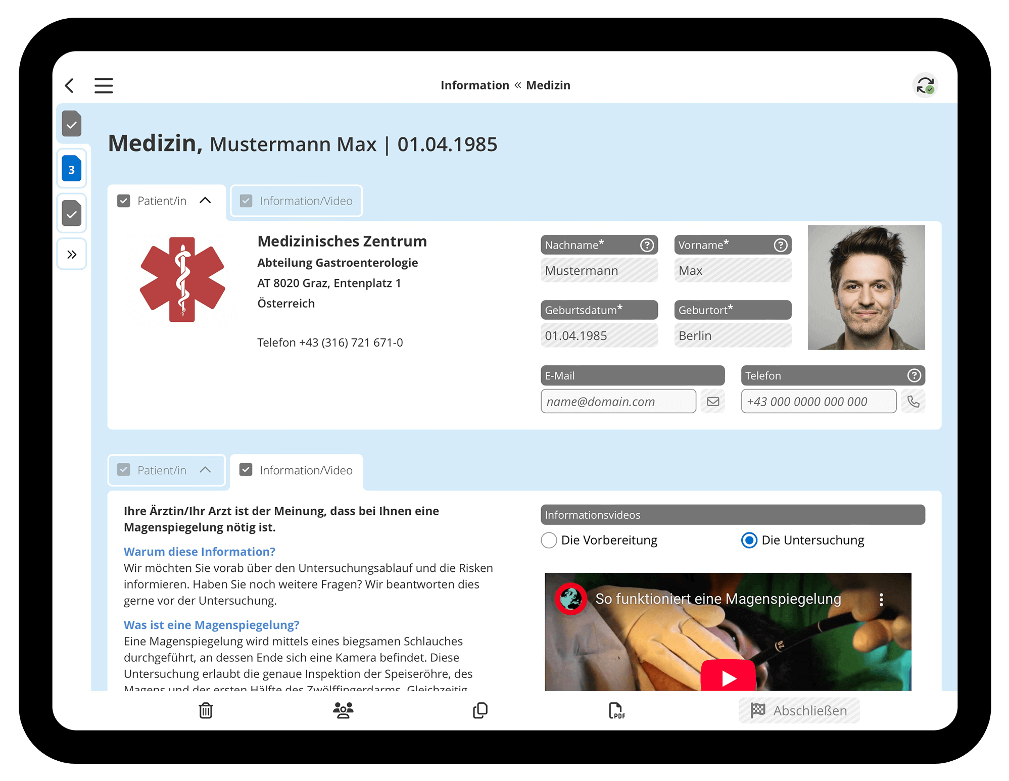 HybridForms: Use Case Medizin HybridForms: Use Case Medizin