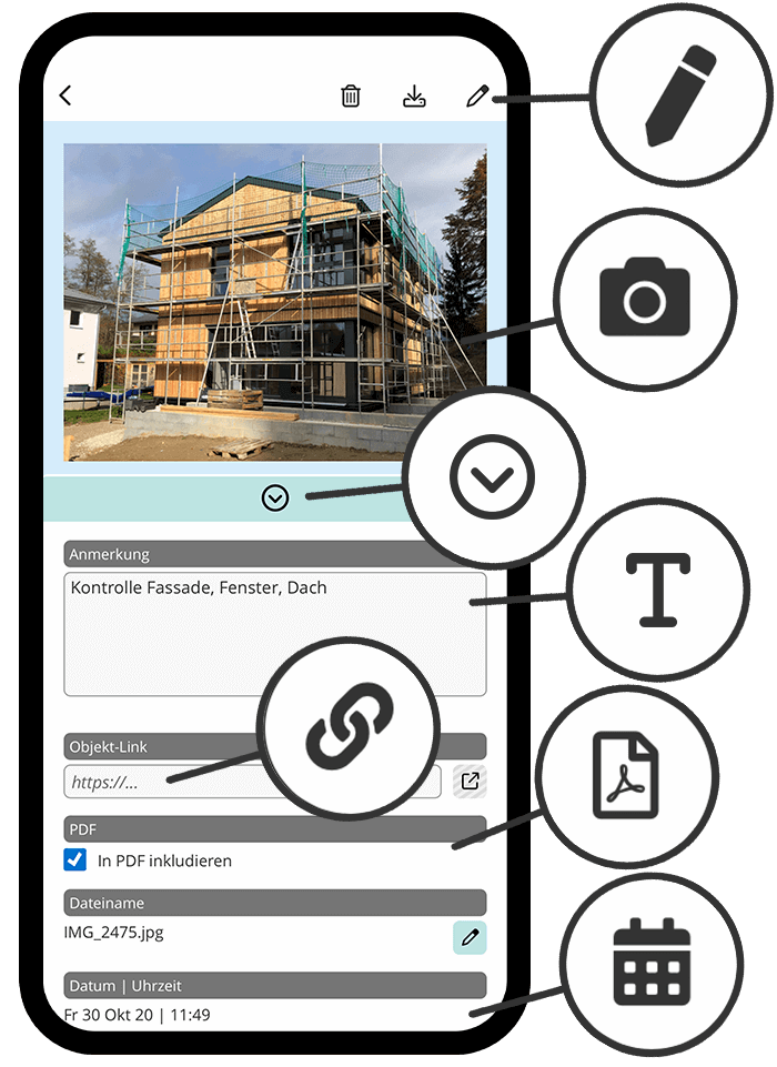 Fotodokumentation mit Smartphone und Tablet HybridForms: Mobile Fotodokumentation mit Smartphone und Tablet