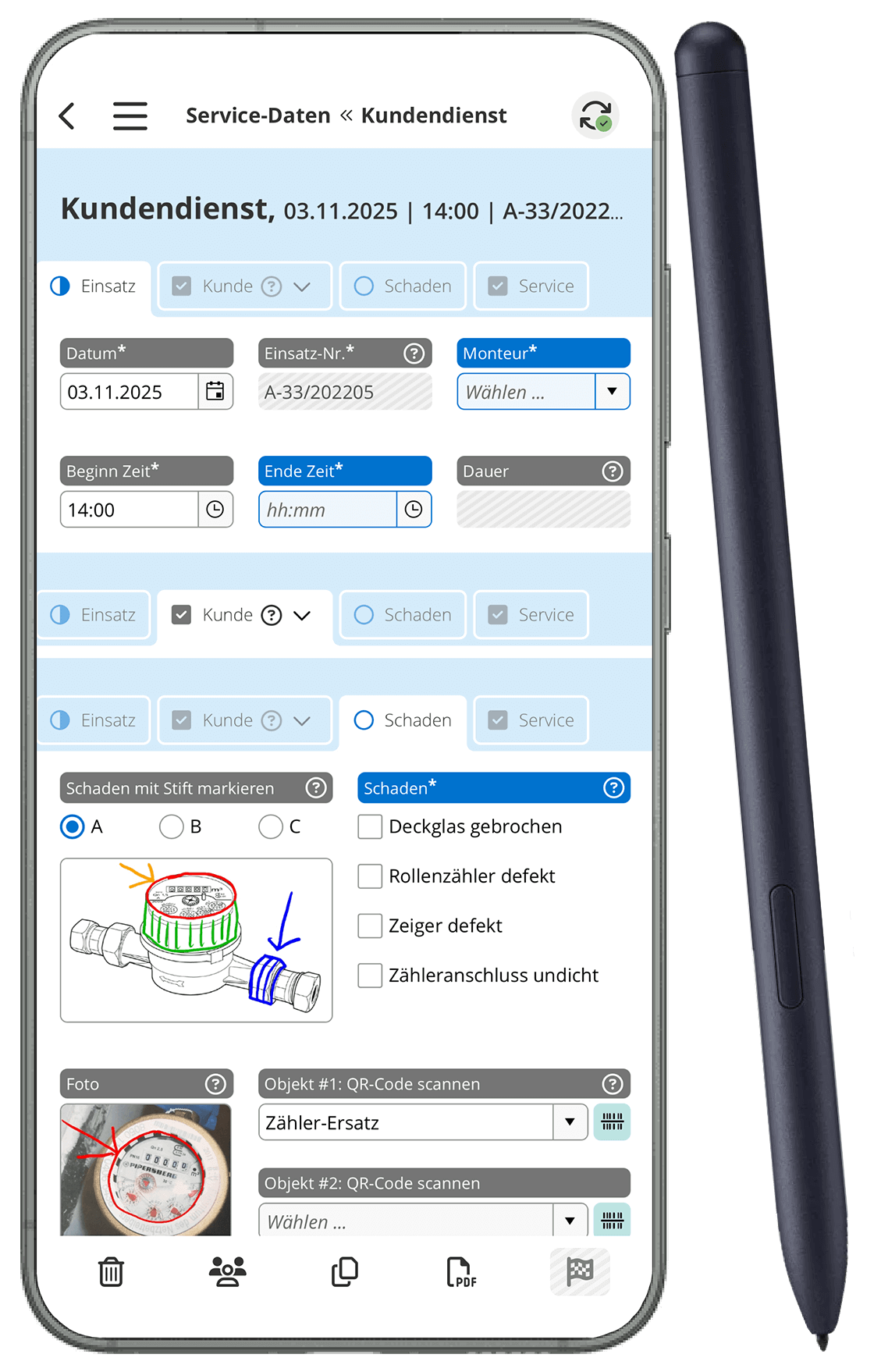 HybridForms: Mobile responsive Formulare – Phone HybridForms: Mobile responsive Formulare – Phone