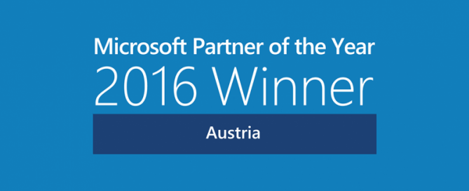 Microsoft Partner of the Year Award Austria