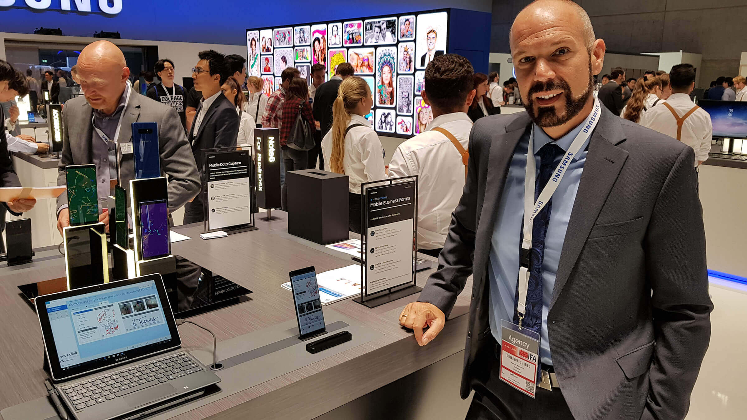 HybridForms and Samsung @ IFA Berlin