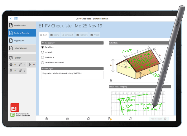 E1: Interactive product configurator for energy consultants