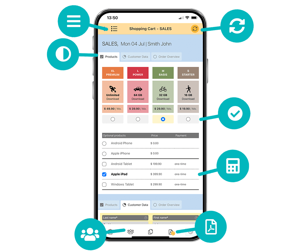 HybridForms: Digital documentation and mobile forms processes