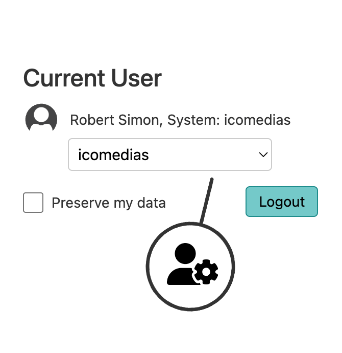 System change during running application without logging off