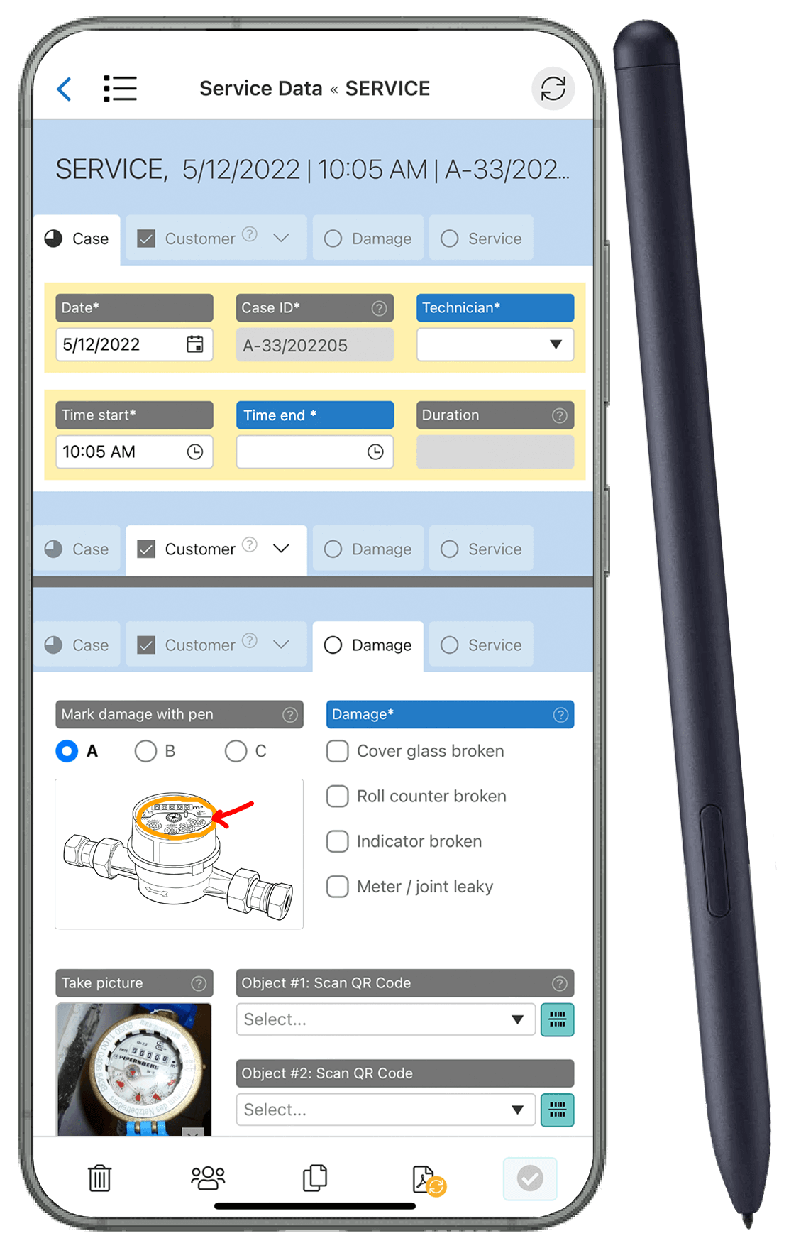 HybridForms: Mobile responsive forms - smartphone