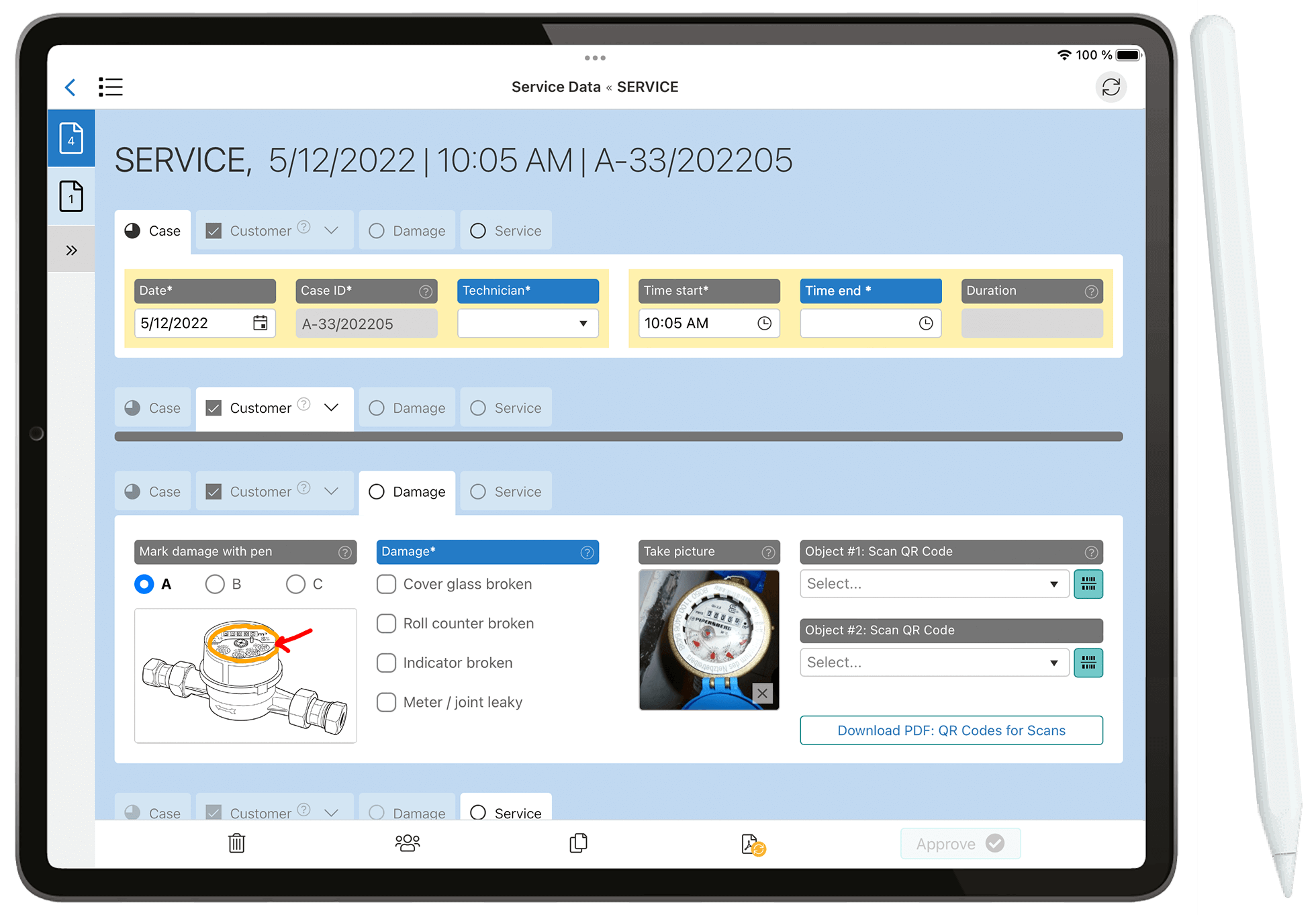 HybridForms: Mobile responsive forms - tablet