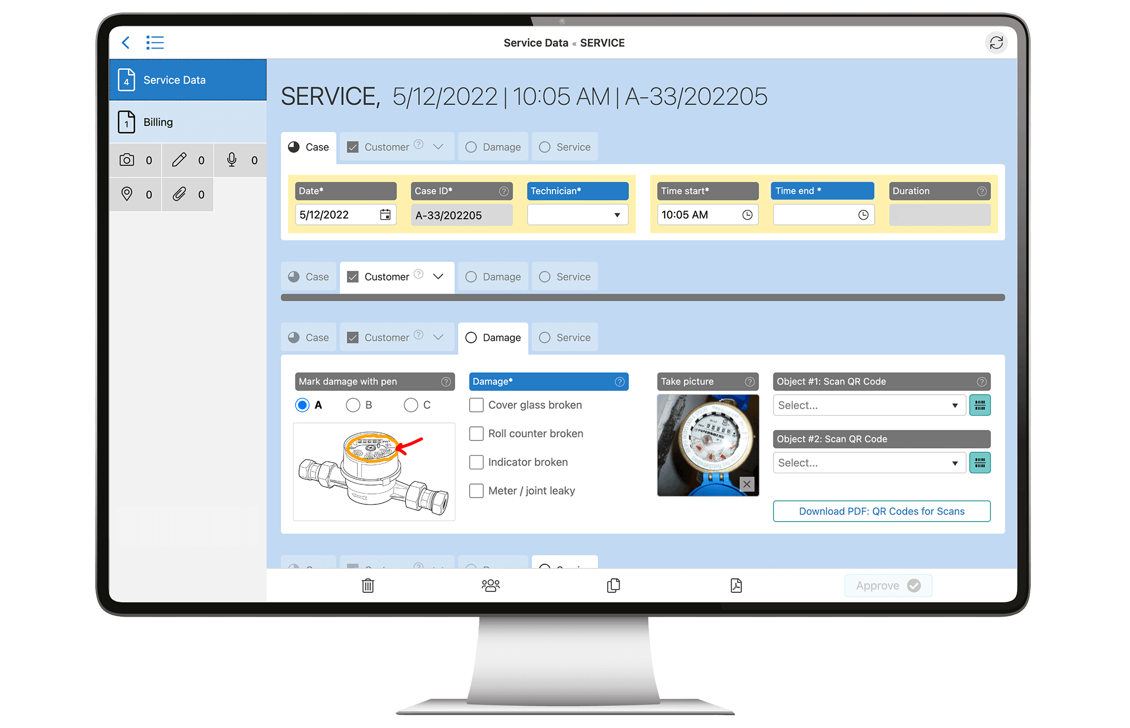 HybridForms: Mobile responsive forms - desktop