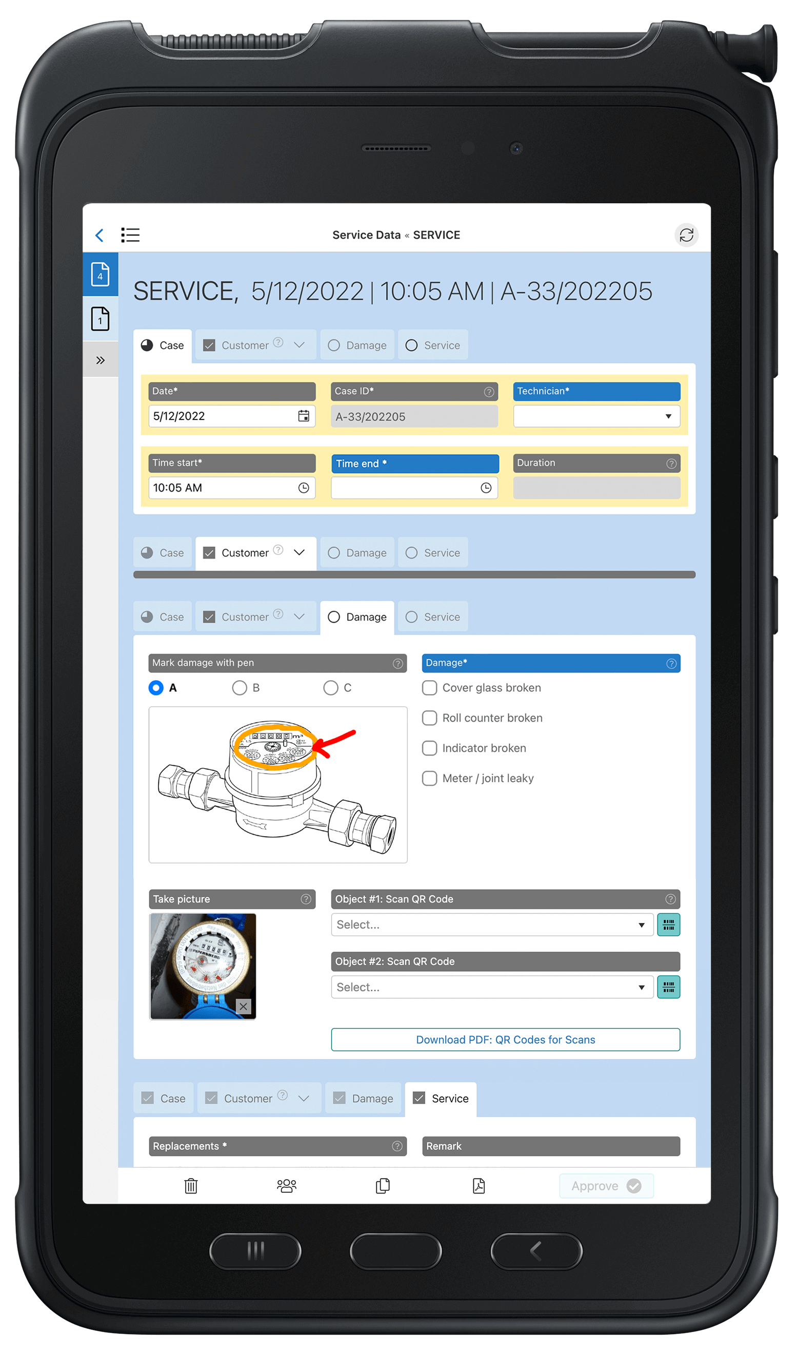 HybridForms: Mobile responsive forms - tablet