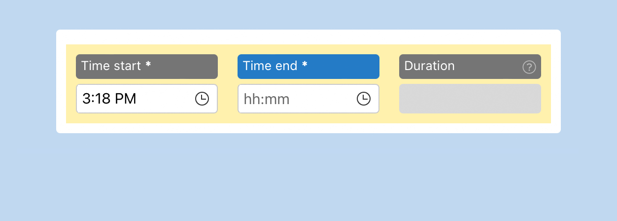 HybridForms App: Usability - Automatic calculations