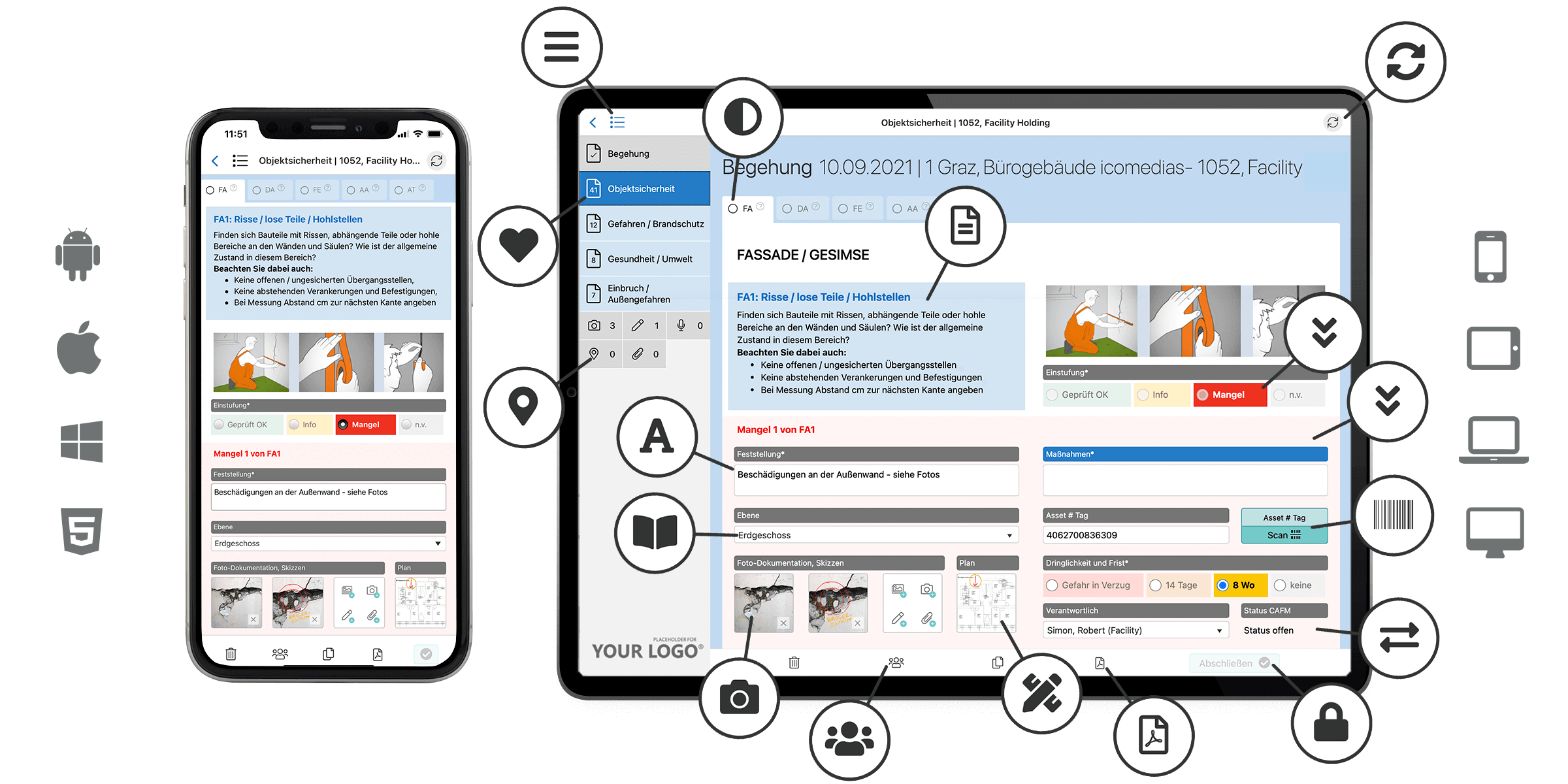 Cross-platform collaboration in distributed teams in Real Estate & Facility Management