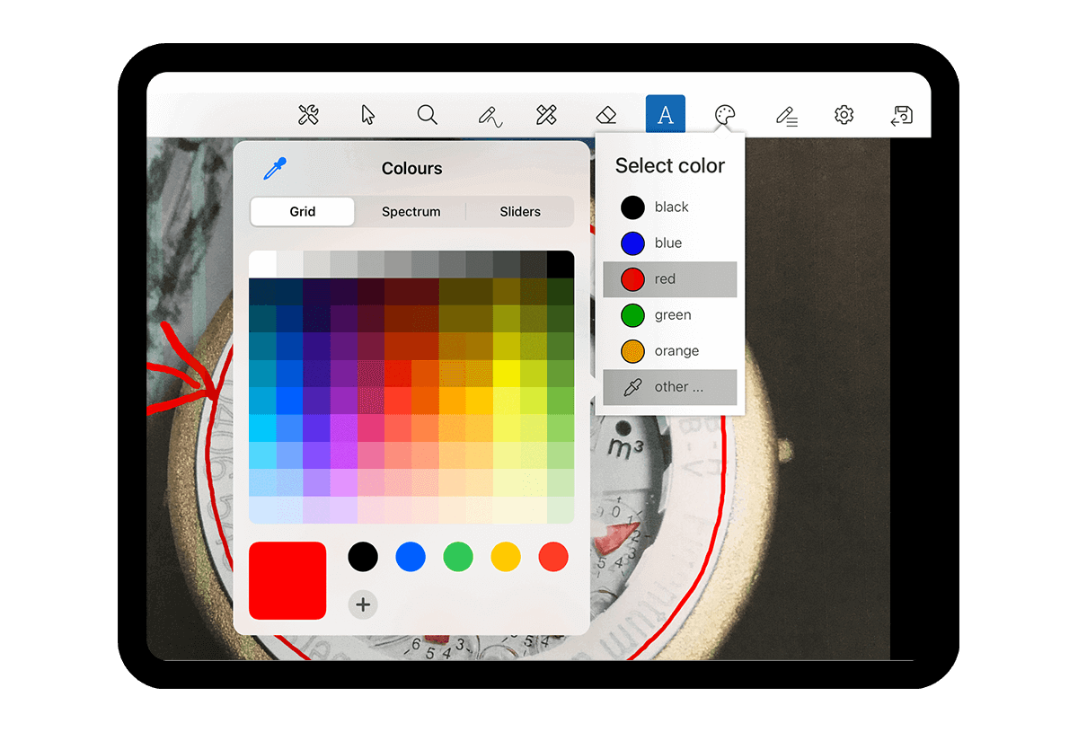 HybridForms: Sketch function