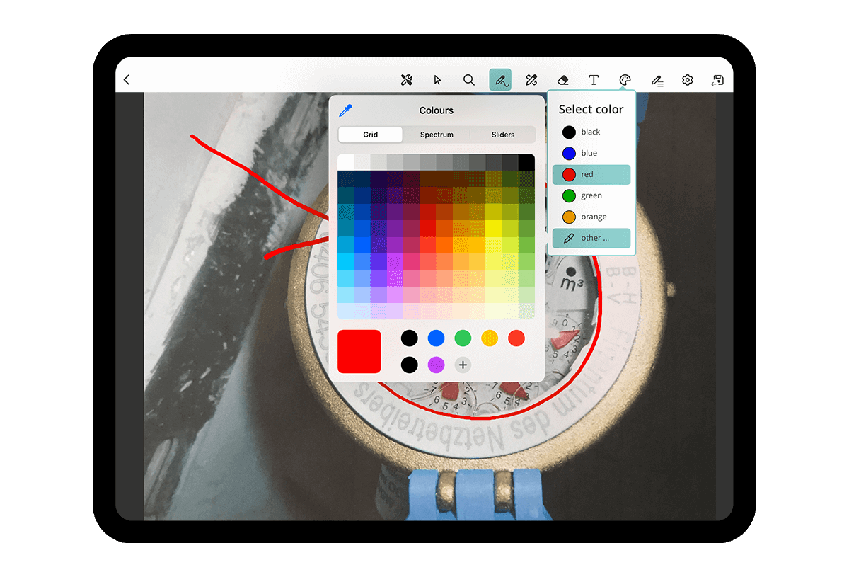 HybridForms: Sketch function