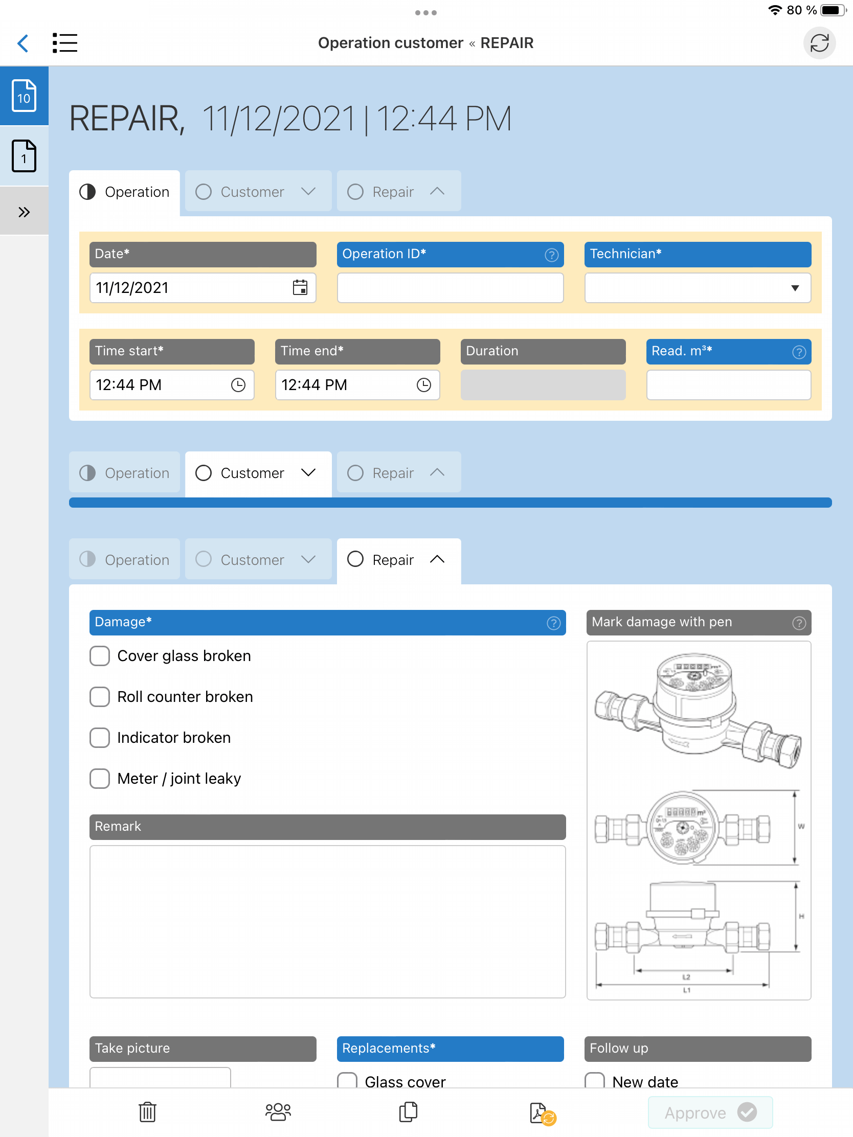 HybridForms: Adaptive Zoom