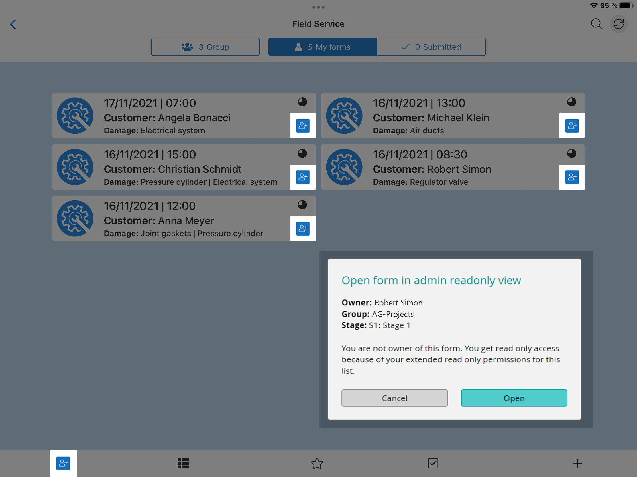 HybridForms: Admin Read HybridForms: Admin Read