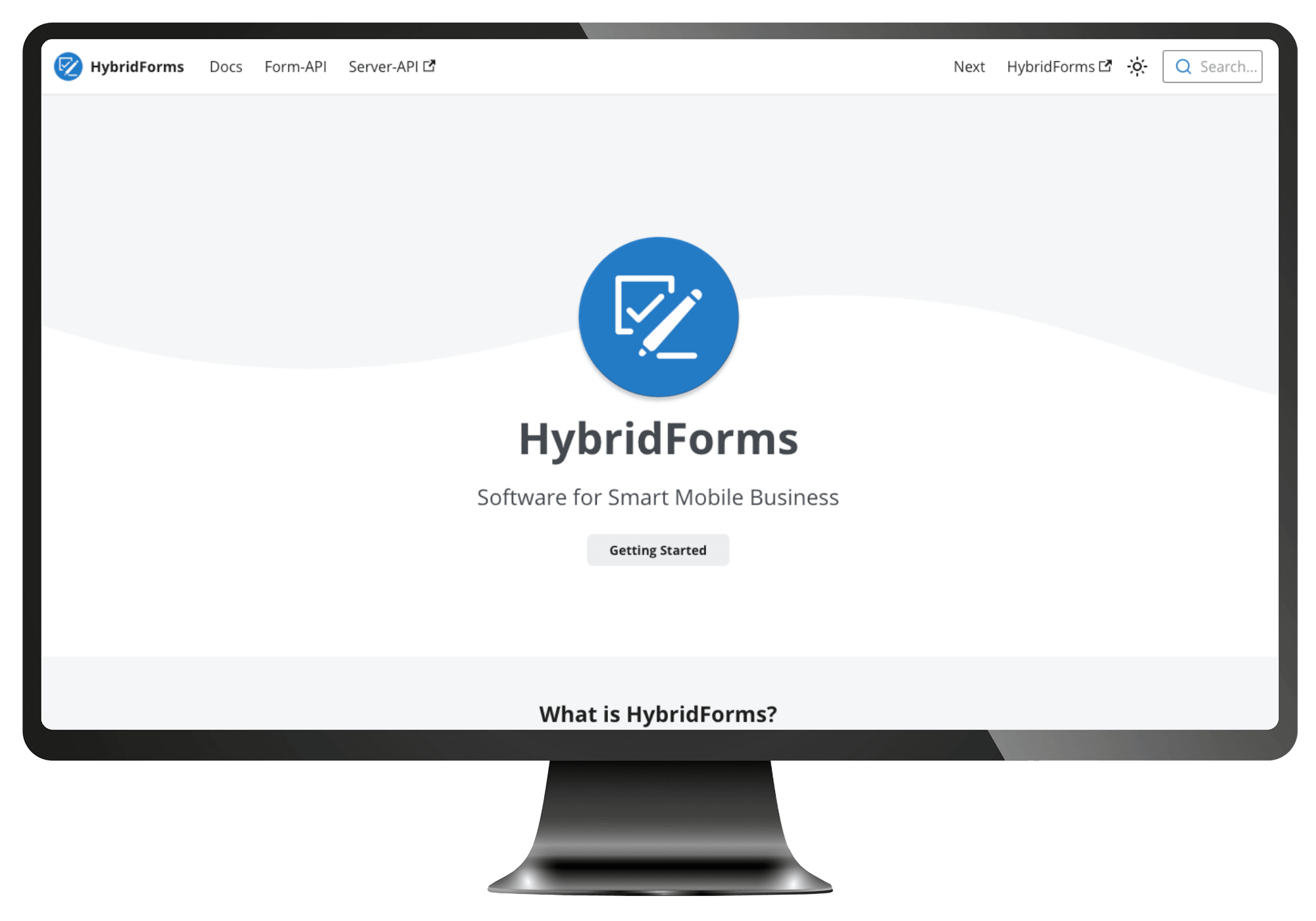 HybridForms: New online documentation for form development
